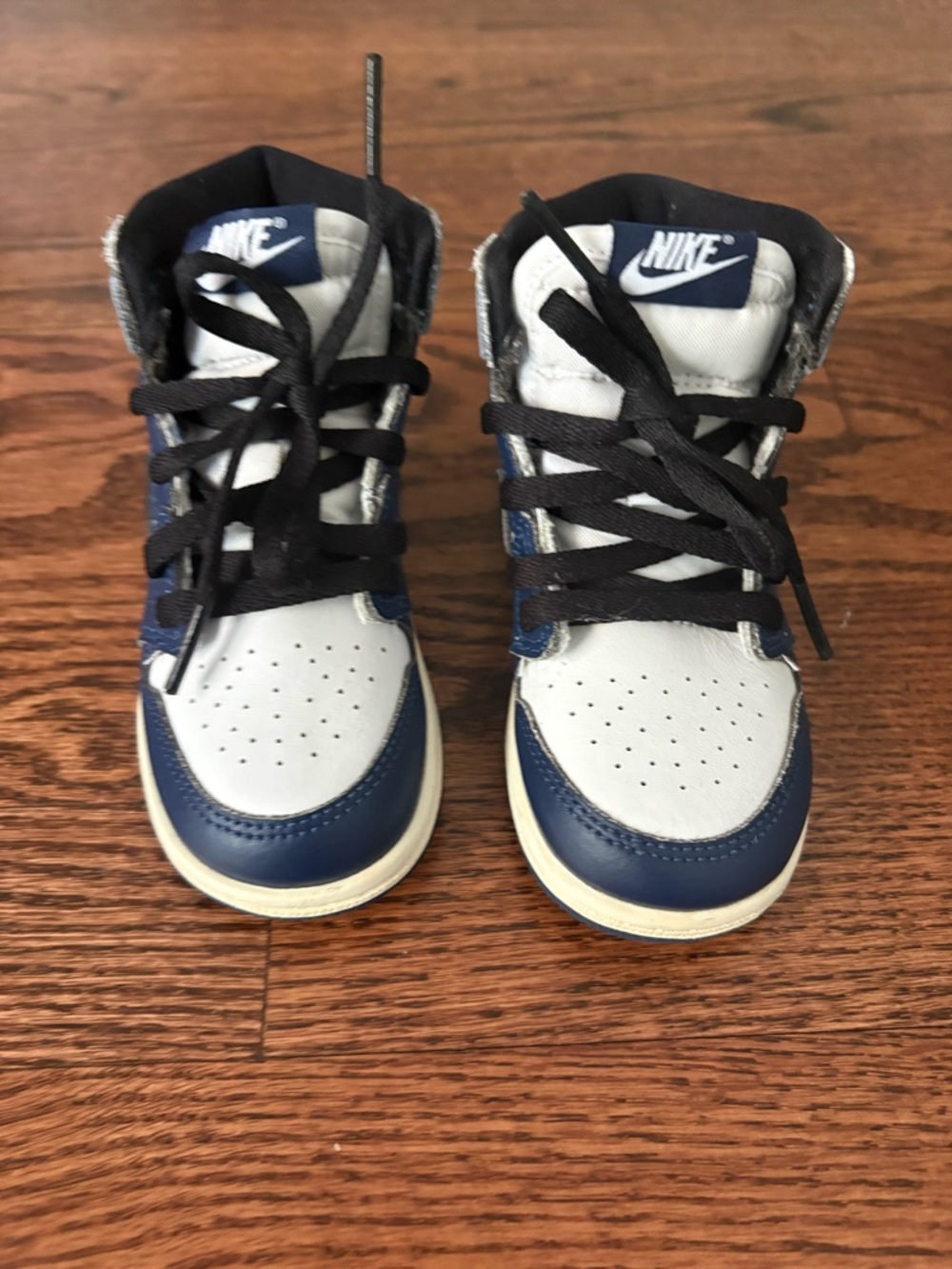 Nike Jordan 1 Retro High OG Infant Midnight Navy/black/white Sail